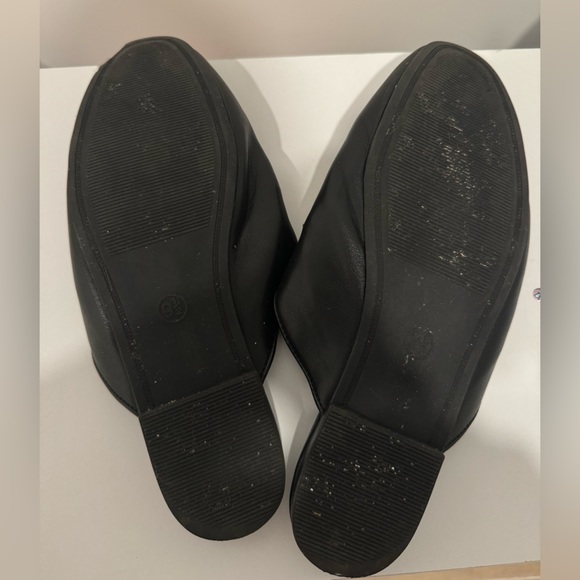 A New Day Black and Gold Loafers - Picture 2 of 2